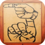 sign language for beginners android application logo